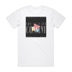 Bronski Beat The Age Of Consent 1 Album Cover T-Shirt White Bronski Beat The Age Of Consent 1 Album Cover T-Shirt White