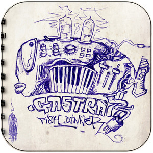 GastraxX Fish Dinner Album Cover Sticker