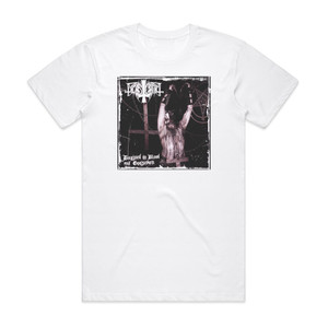 Beastcraft Baptised In Blood And Goatsemen Album Cover T-Shirt White Beastcraft Baptised In Blood And Goatsemen Album Cover T-Shirt White