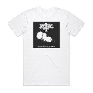 Beastcraft Into The Burning Pit Of Hell Album Cover T-Shirt White Beastcraft Into The Burning Pit Of Hell Album Cover T-Shirt White