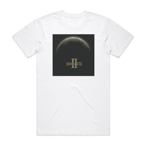 Borgne Ii Album Cover T-Shirt White Borgne Ii Album Cover T-Shirt White
