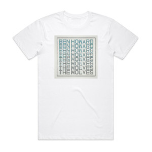 Ben Howard The Wolves Album Cover T-Shirt White Ben Howard The Wolves Album Cover T-Shirt White