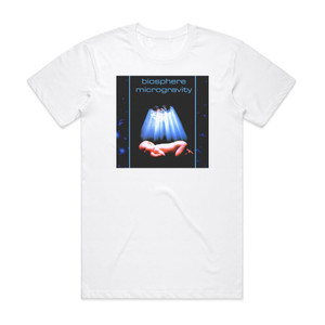 Biosphere Microgravity 1 Album Cover T-Shirt White Biosphere Microgravity 1 Album Cover T-Shirt White
