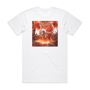 Brothers of Metal Prophecy Of Ragnark Album Cover T-Shirt White Brothers of Metal Prophecy Of Ragnark Album Cover T-Shirt White