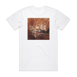 Bonfire Branded Album Cover T-Shirt White Bonfire Branded Album Cover T-Shirt White