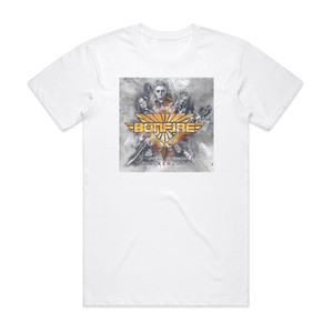 Bonfire Live On Holy Ground Wacken 2018 Album Cover T-Shirt White Bonfire Live On Holy Ground Wacken 2018 Album Cover T-Shirt White