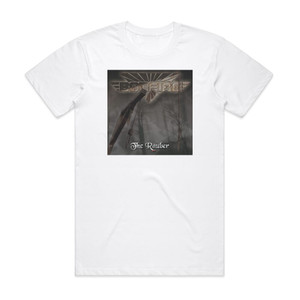 Bonfire The Ruber Album Cover T-Shirt White Bonfire The Ruber Album Cover T-Shirt White