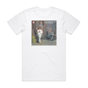 Baccara Bad Boys Album Cover T-Shirt White Baccara Bad Boys Album Cover T-Shirt White