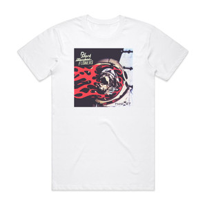 Black Market Flowers Thicket 1 Album Cover T-Shirt White Black Market Flowers Thicket 1 Album Cover T-Shirt White