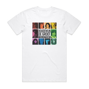 Boudewijn de Groot Collected Album Cover T-Shirt White