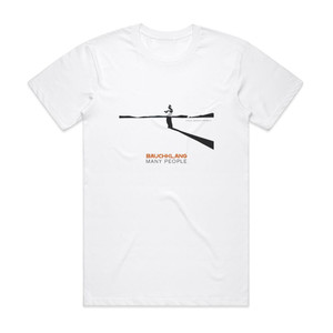 Bauchklang Many People Album Cover T-Shirt White Bauchklang Many People Album Cover T-Shirt White