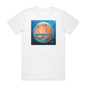 Bobina Rocket Ride Album Cover T-Shirt White