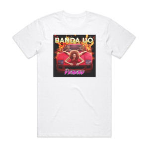 Banda Uo Veneno Album Cover T-Shirt White Banda Uo Veneno Album Cover T-Shirt White