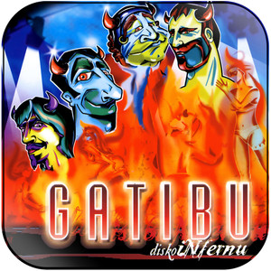 Gatibu Disko Infernu Album Cover Sticker Gatibu Disko Infernu Album Cover Sticker