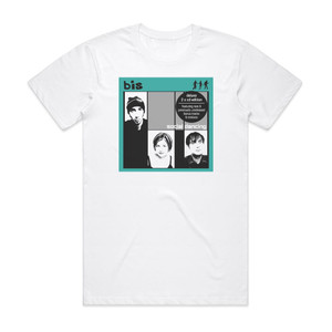 bis Social Dancing Album Cover T-Shirt White bis Social Dancing Album Cover T-Shirt White
