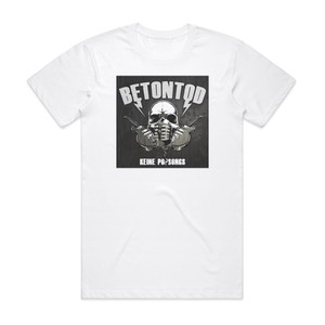 Betontod Keine Popsongs Album Cover T-Shirt White