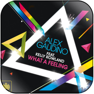 Alex Gaudino What A Feeling-2 Album Cover Sticker