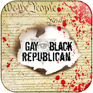 Gay Black Republican Gay Black Republican Album Cover Sticker Gay Black Republican Gay Black Republican Album Cover Sticker