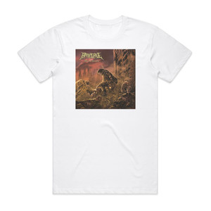 Battlegrave Relics Of A Dead Earth Album Cover T-Shirt White Battlegrave Relics Of A Dead Earth Album Cover T-Shirt White