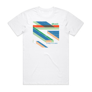 Braid Closer To Closed Album Cover T-Shirt White
