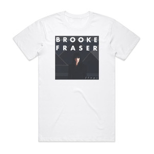 Brooke Fraser Flags Album Cover T-Shirt White