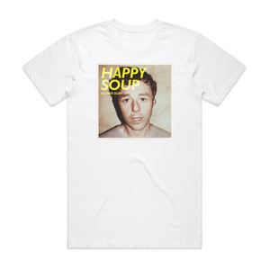 Baxter Dury Happy Soup Album Cover T-Shirt White Baxter Dury Happy Soup Album Cover T-Shirt White