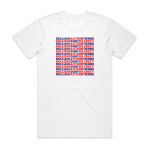 Baxter Dury Bed Album Cover T-Shirt White Baxter Dury Bed Album Cover T-Shirt White