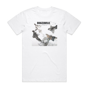 Brazzaville Dream Sea Album Cover T-Shirt White Brazzaville Dream Sea Album Cover T-Shirt White