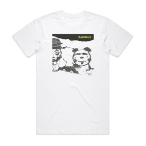 Bauhaus Mask Album Cover T-Shirt White Bauhaus Mask Album Cover T-Shirt White