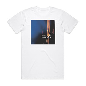 Bauhaus Crackle Album Cover T-Shirt White Bauhaus Crackle Album Cover T-Shirt White