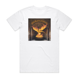 Brainstorm Unholy 1 Album Cover T-Shirt White