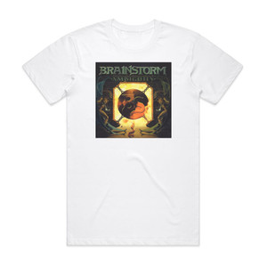 Brainstorm Ambiguity Album Cover T-Shirt White Brainstorm Ambiguity Album Cover T-Shirt White