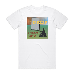 Brian Eno The Drop Album Cover T-Shirt White Brian Eno The Drop Album Cover T-Shirt White