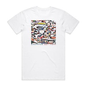 Brian Eno High Life Album Cover T-Shirt White Brian Eno High Life Album Cover T-Shirt White