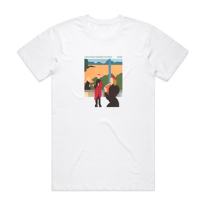Brian Eno Another Green World Album Cover T-Shirt White Brian Eno Another Green World Album Cover T-Shirt White