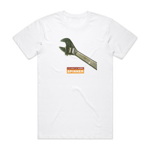 Brian Eno Spinner Album Cover T-Shirt White Brian Eno Spinner Album Cover T-Shirt White