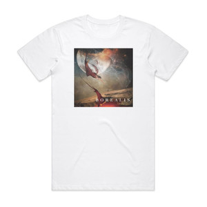Borealis Fall From Grace Album Cover T-Shirt White Borealis Fall From Grace Album Cover T-Shirt White