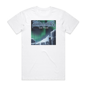 Borealis Lost Voices Album Cover T-Shirt White Borealis Lost Voices Album Cover T-Shirt White