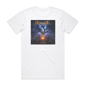 Borealis The Offering Album Cover T-Shirt White Borealis The Offering Album Cover T-Shirt White