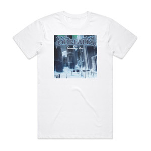 Borealis Midnight City Album Cover T-Shirt White Borealis Midnight City Album Cover T-Shirt White