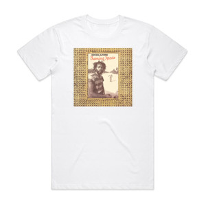Burning Spear Social Living Album Cover T-Shirt White Burning Spear Social Living Album Cover T-Shirt White
