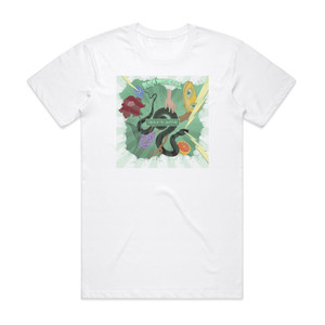 Black Magic Tree Through The Grapevine Album Cover T-Shirt White Black Magic Tree Through The Grapevine Album Cover T-Shirt White