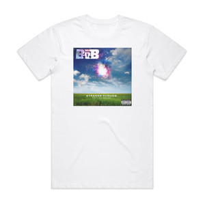 BoB Strange Clouds Album Cover T-Shirt White