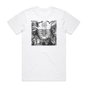 Black Fast Starving Out The Light Album Cover T-Shirt White
