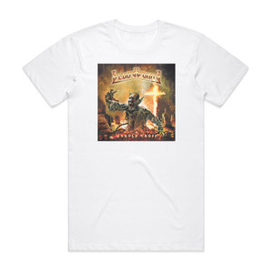 Bloodbound Unholy Cross Album Cover T-Shirt White Bloodbound Unholy Cross Album Cover T-Shirt White
