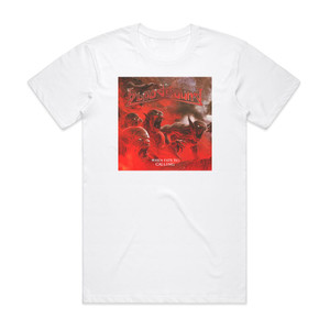 Bloodbound When Fate Is Calling Album Cover T-Shirt White Bloodbound When Fate Is Calling Album Cover T-Shirt White