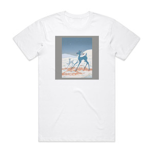 Bonnie Prince Billy The Brave And The Bold Album Cover T-Shirt White Bonnie Prince Billy The Brave And The Bold Album Cover T-Shirt White