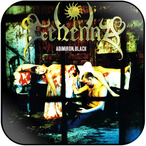 Gehenna Adimiron Black Album Cover Sticker Gehenna Adimiron Black Album Cover Sticker