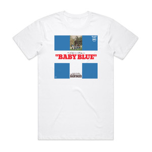 Badfinger Baby Blue 1 Album Cover T-Shirt White Badfinger Baby Blue 1 Album Cover T-Shirt White