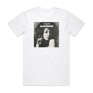 Badfinger No Matter What 1 Album Cover T-Shirt White Badfinger No Matter What 1 Album Cover T-Shirt White